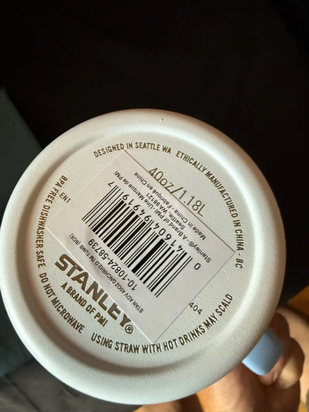 New Stanley 40oz Daylight Stitch Special Edition Box Dust Bag Straw and Topper - Picture 6 of 11